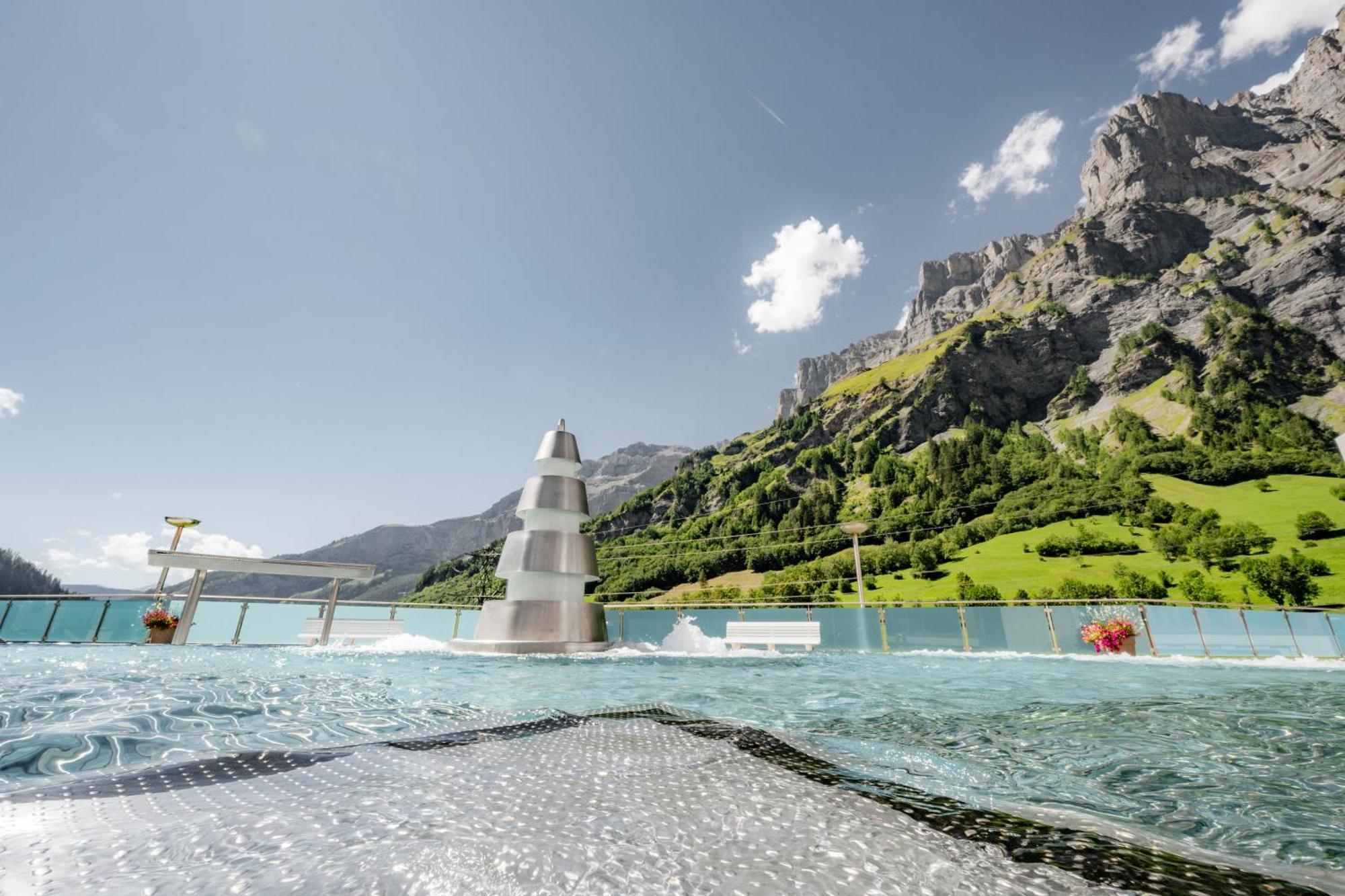 Hotel Alfa Superieur - Leukerbad-Therme מראה חיצוני תמונה